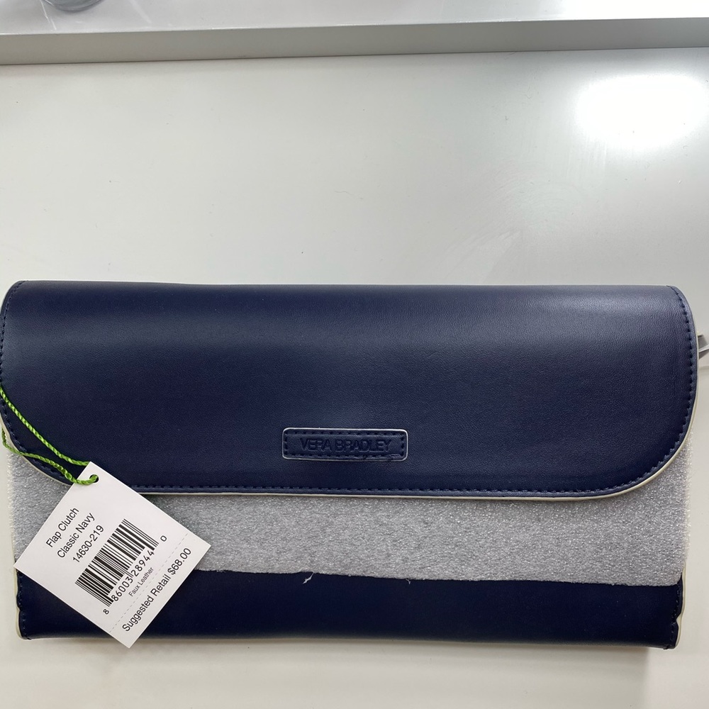BRAND NEW Vera Bradley Flap Clutch